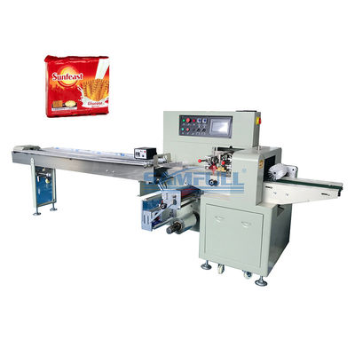 기계 필로우 타입 포장재를 싸는 전자동 쿠키 반죽